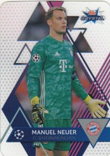 Manuel Neuer Bayern Munchen 2019/20 Topps Crystal Champions League Base card #23